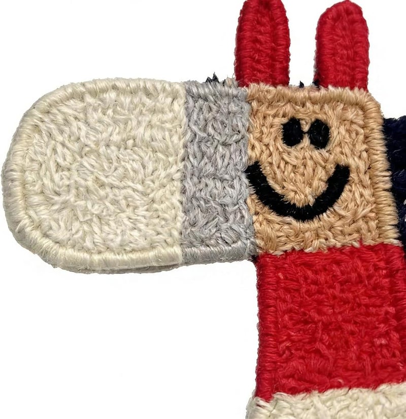 رقعة حديدية مطرزة على شكل حصان 14x14 سم تطريز للسترات والحقائب والجينز - Image 4